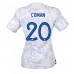 Frankrike Kingsley Coman #20 Borte Drakt Dame VM 2022 Kortermet